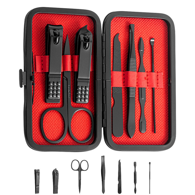 Nail Care Kit Mens - Kit de coupe-ongles professionnel 7 à
