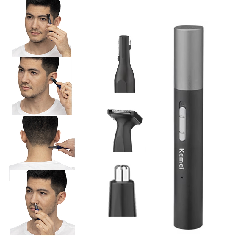 Men'S Grooming Gift Set - Tondeuse à poils de nez rechargeable