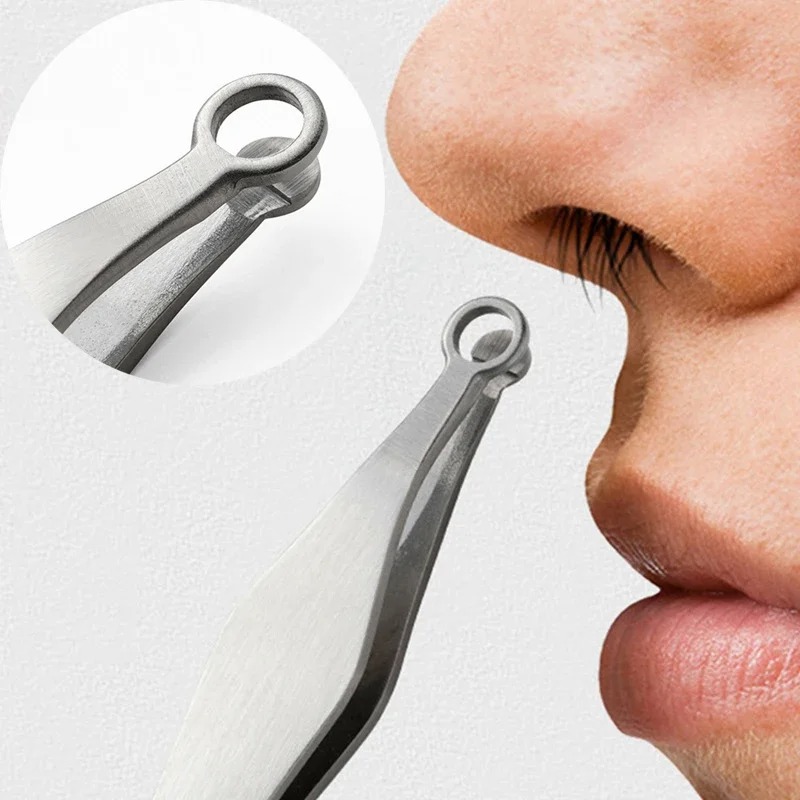 Men'S Grooming Eyebrow Trimming - Pince à épiler professionnelle en acier