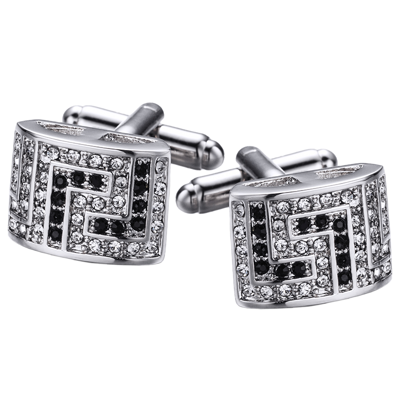 Men'S Grooming Brands - Boutons de manchette en cristal de
