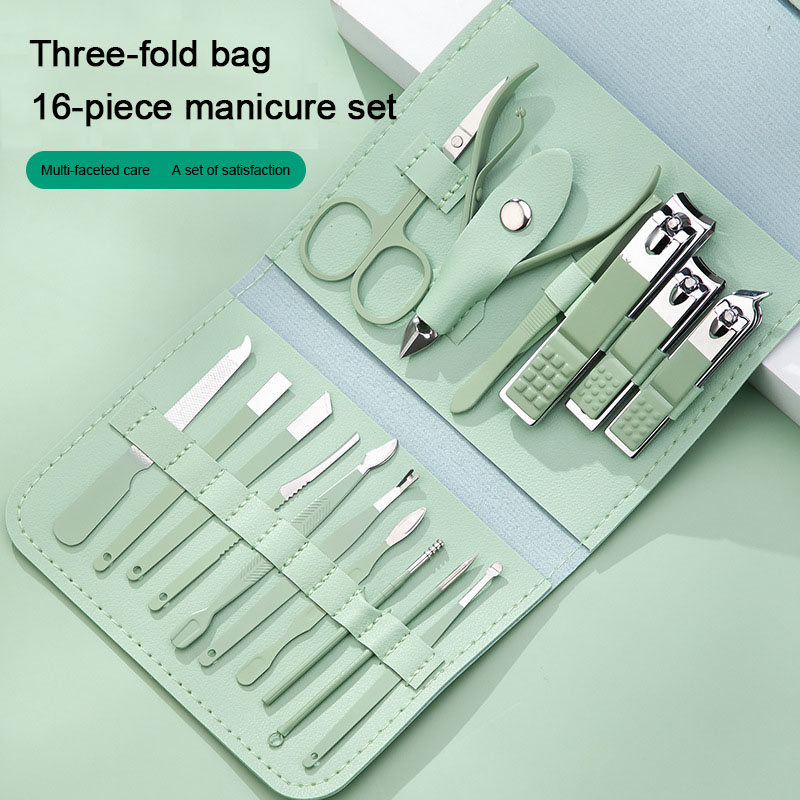 Ensemble de 16 coupe-ongles pr - Nail Care Kit Mens avis et prix