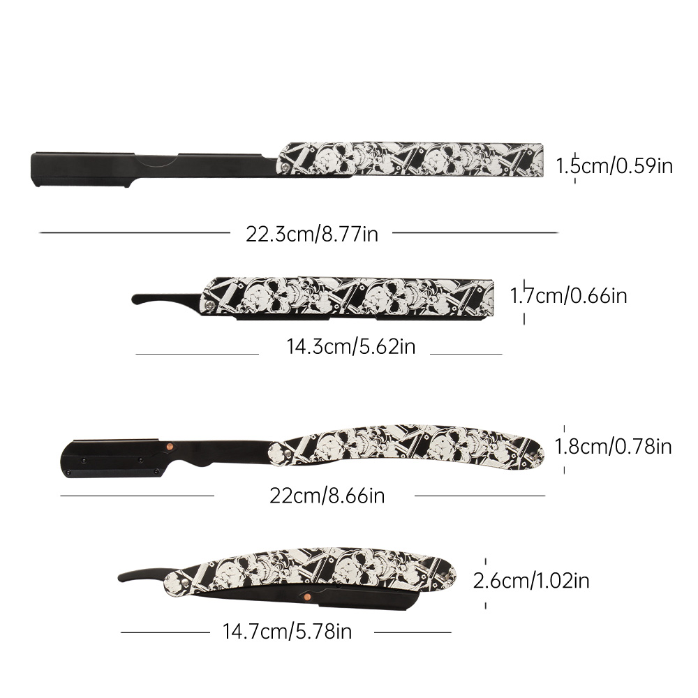 Rasoir manuel vintage à manche - Men'S Grooming Eyebrow Trimming avis et prix