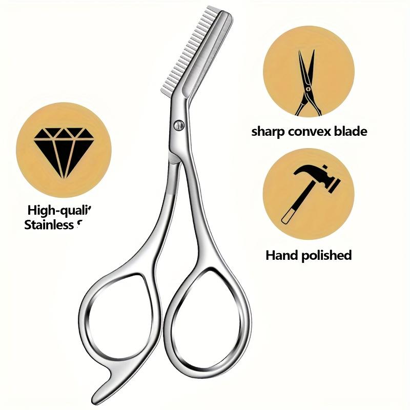 Ciseaux à sourcils en acier in - Men'S Grooming Eyebrow Trimming avis et prix