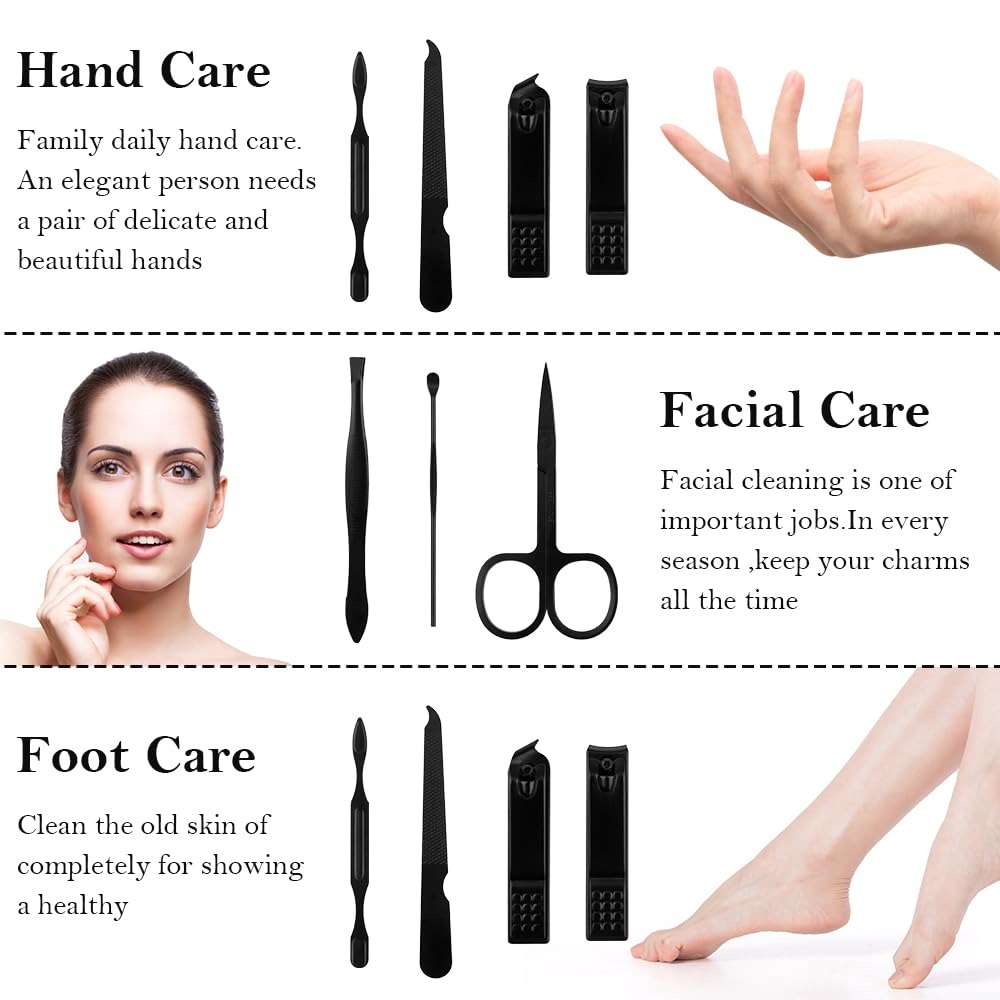 Kit de manucure 8-en-1 pour ho - Nail Care Kit Mens avis et prix
